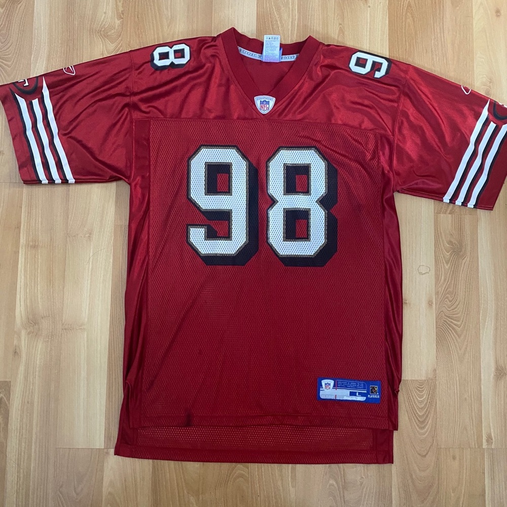 *SOLD* Vintage 49ers Julian Peterson #98 Jersey